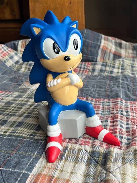 Sonic The Hedgehog Sega Plastic Bank Piggy Bank Happiness Express