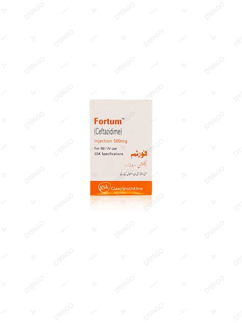 Fortum Injection 500mg 1 Vial — DVAGO®