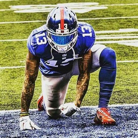 Obj 13 Beckham Jr Odell Beckham Jr New York Giants