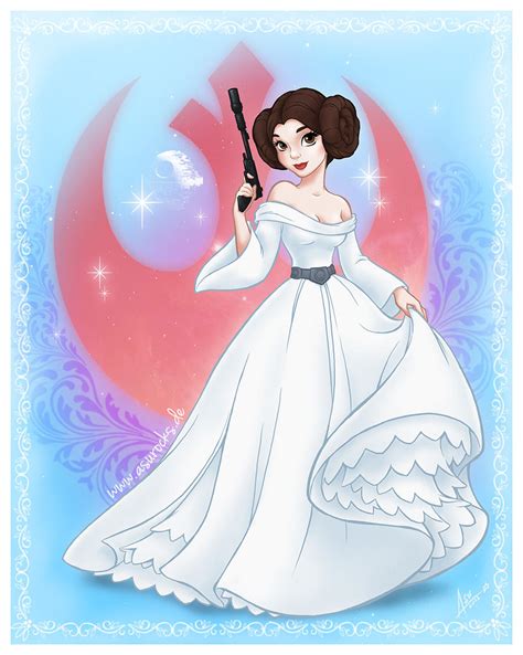 Disney Princess Leia By Bewareitbites On Deviantart