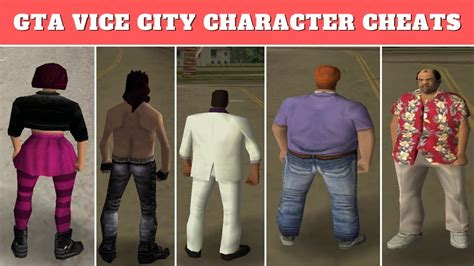 Gta Vice City Character Cheats For Pc Enjoy Your Favorite Character