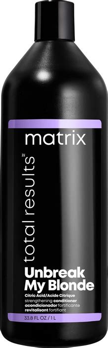 Matrix Total Results Unbreak My Blonde