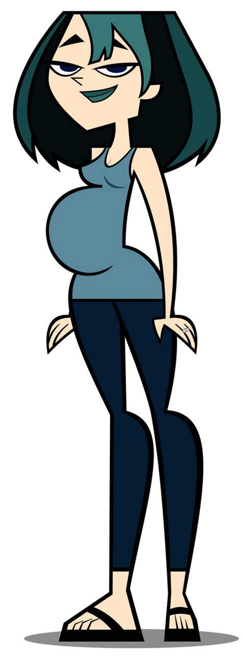 Total Drama - Pregnant Gwen (Adult version) by ArtByTerranceJones on ...