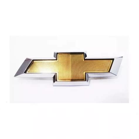 Emblema Gravata Dourado Grade Dianteira Chevrolet Frete Gr Tis