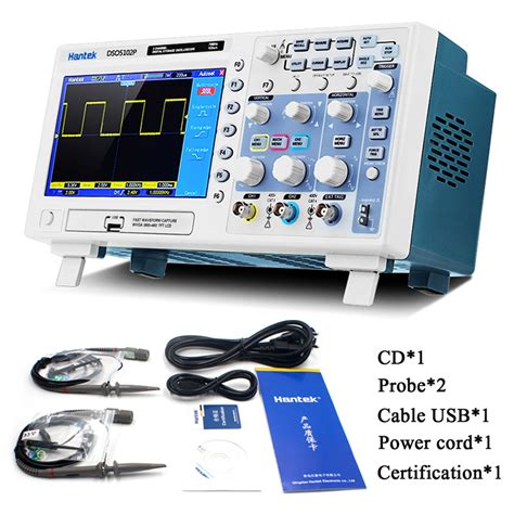 Hantek Dso P Digital Oscilloscope Mhz Channels Gsa S Real Time