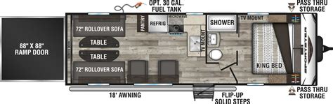 Kz Sportster Toy Hauler Floor Plans Wow Blog