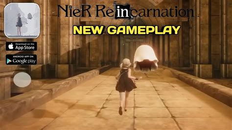 Nier Reincarnation Nier Mobile Androidios First Look Gameplay