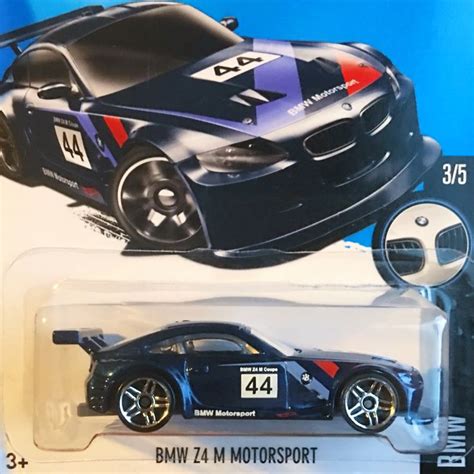 Bmw Z4 M Motorsport Hot Wheels Cars Hot Wheels Bmw Z4