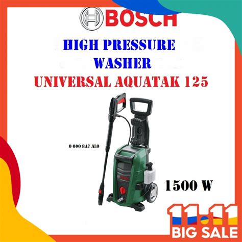 Bosch Universal Aquatak 125 Aqt 125 High Pressure Cleaner Washer 0