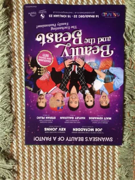 SWANSEA GRAND THEATRE Pantomime Flyer 2022 £1.50 - PicClick UK