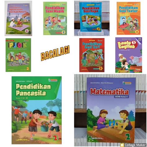 Jual Buku Kelas 2 SD MI Kurikulum Merdeka Yudhistira Bahasa Indonesia