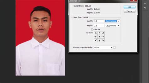 Tutorial Membuat Pas Foto Dengan Photoshop YouTube