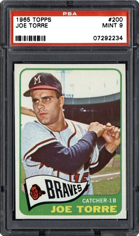 1965 Topps Joe Torre Psa Cardfacts®