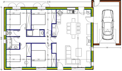 Plan Maison 100m2 Plein Pied En L Ventana Blog