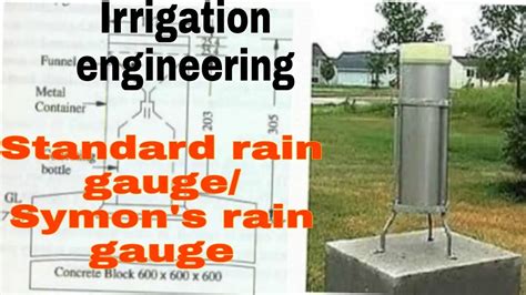 Symons Rain Gauge – Diagram | Advantages | Disadvantage - Iamcivilengineer