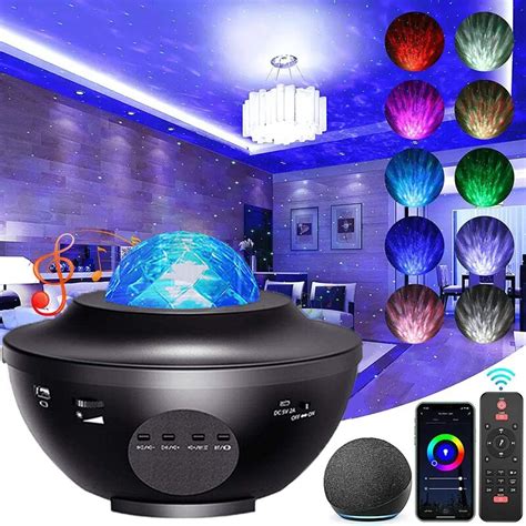 Projecteur Led Ciel Toil Et Galaxie Haut Parleur Bluetooth Int Gr