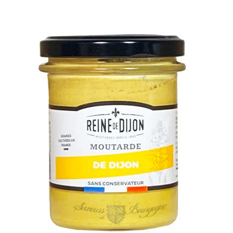 Moutarde De Dijon 185g Sans Conservateur Reine De Dijon Saveurs De