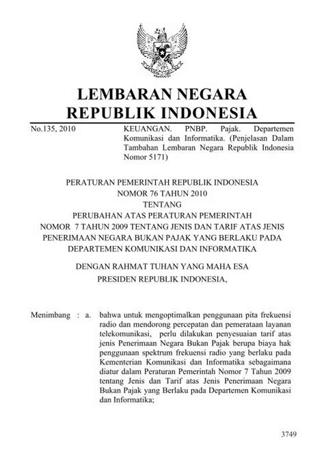 PDF LEMBARAN NEGARA REPUBLIK INDONESIA B Mekanisme Penghitungan