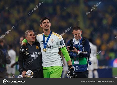 Thibaut Courtois Durante Partido Final Champions League 2024 Entre