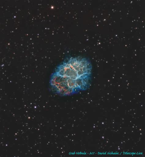 Crab Nebula - a supernova remnant | Telescope Live