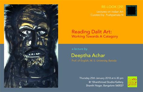 1Shanthiroad | » RELOOK [39]: Reading Dalit Art – Talk by Deeptha Achar