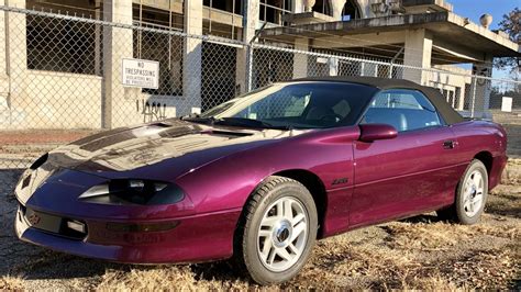 1995 Chevrolet Camaro Z28 Convertible For Sale At Auction Mecum Auctions