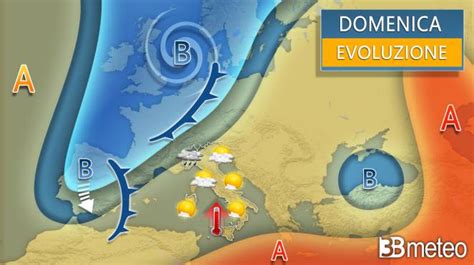 Meteo Prossime Ore Con Piogge E Locali Temporali Domenica Pi Sole