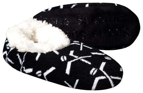 Sports Specific Snoozies Hockey Slippers