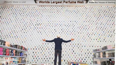 Worlds Largest Perfume Wall Dubai Visit Dubai Travel