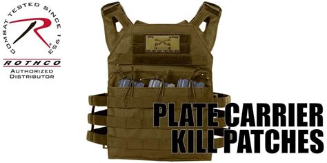 Plate Carrier Kill Patches