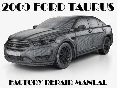 Ford Taurus Service and Factory Repair Manuals PDF