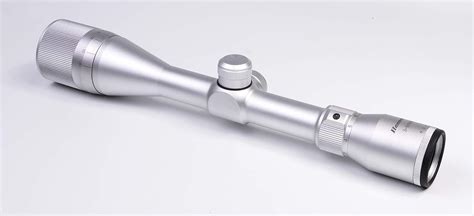 Hammers Stainless Silver Chrome Rifle Scope X Ao Parallax