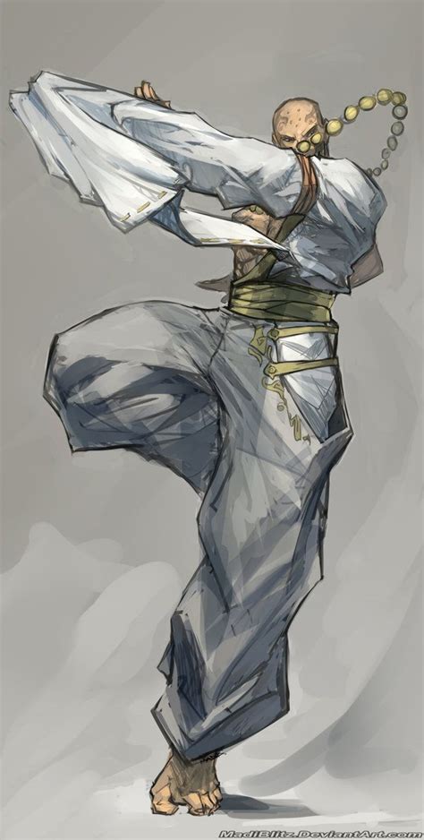 Commish Monk By Madiblitz On Deviantart In 2024 Character Art