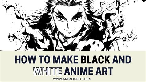 Black & White Anime Art - Four Cool Ways to Do It Yourself - Anime Ignite