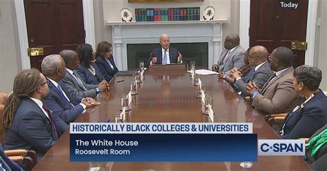 President Biden Meets With HBCU Board C SPAN Org