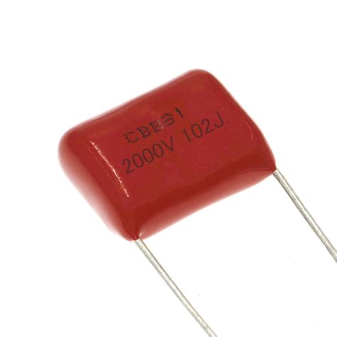 10pcs 2000V CBB81 Metallized Polypropylene Film Capacitor 102 472 103