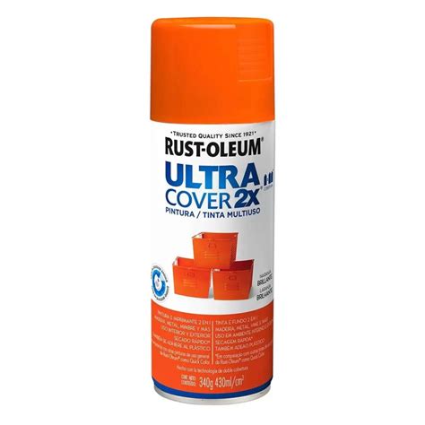 Esmalte Aerosol Brillante 340gr Naranja Rust Oleum — Ferretería Arocena