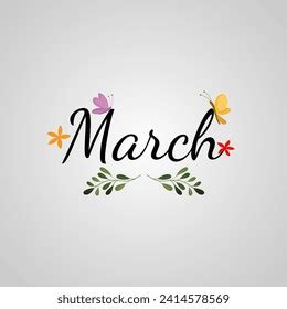 2 698 Welcome March Concept Images Stock Photos 3D Objects Vectors