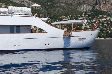 Aristotle Onassis Christina O Yacht Is On Sale For 32 4 Million