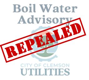 Repealed Boil Water Advisory For Residents Sept City Of