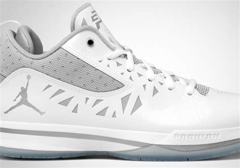 Jordan Cp3v White Metallic Silver