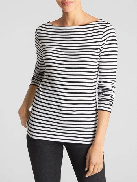 Black And White Striped Shirt Long Sleeve Madewell Black And White