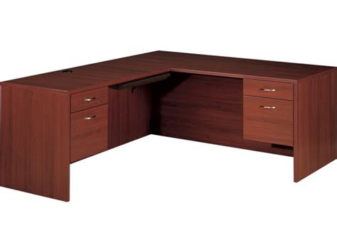 L-Shaped Office Desk- L Return & Keyboard Tray HPW-651722L, Office Desks