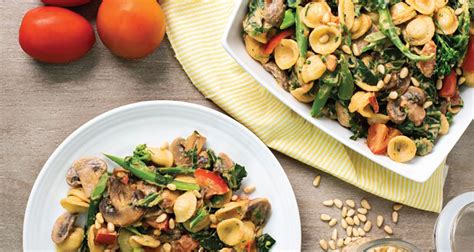 Vegan Orecchiette With Pesto Broccoli And Kale