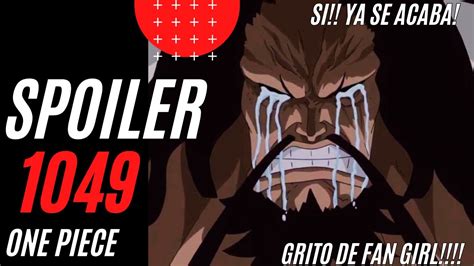 One Piece Spoiler Corto Ya Se Esta Acabando Todo Por Fin Youtube