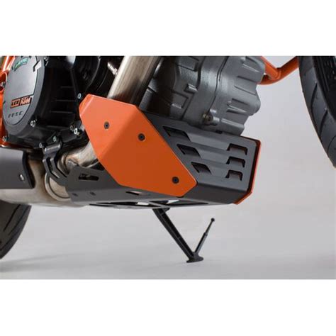 SW MOTECH Bugspoiler Orange Schwarz KTM 1290 Super Duke R GT MSS