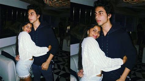 Shah Rukh Khans Kids Suhana Khan And Aryan Khan Dole Out Major Sibling