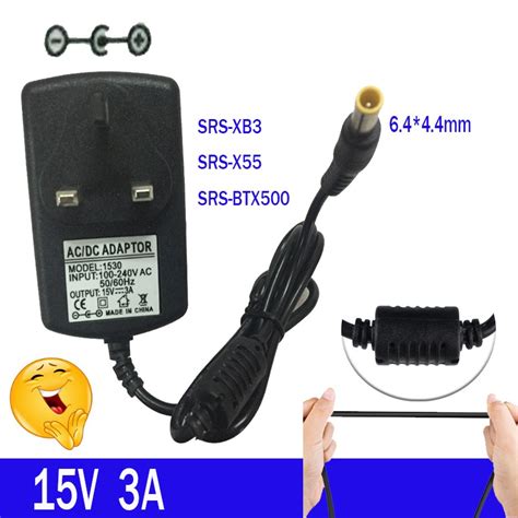 V A Ac Dc Adapter Compatible For Sony Srs X Srs Btx Srs