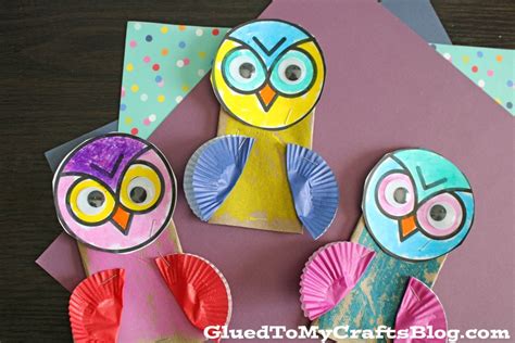 Toilet Paper Roll Owl Craft