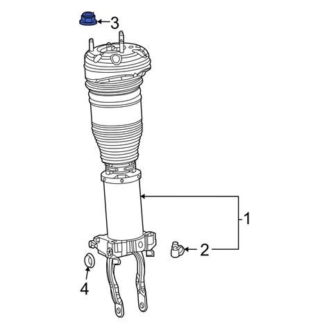 Mercedes Benz Oe Suspension Shock Absorber Nut